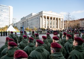 Minimos Krašto apsaugos savanorių pajėgų įkūrimo 29-osios metinės - 1