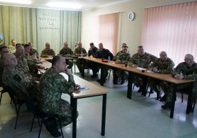 Ukrainos kariuomenės vyriausiojo puskarininkio apsilankymas Juozo Lukšos mokymo centre - 4