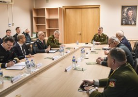 Aptartas ir įtvirtintas Lietuvos kariuomenės bendradarbiavimas su VRM institucijomis ir Muitinės... - 1