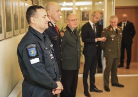 Aptartas ir įtvirtintas Lietuvos kariuomenės bendradarbiavimas su VRM institucijomis ir Muitinės... - 4