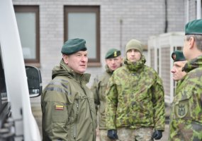 Kariuomenės vadas lankėsi Gedimino štabo ir Ryšių bei informacinių sistemų batalionuose  - 6