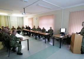 Lietuvos ir Ukrainos kariuomenių vyriausieji puskarininkiai tęsia glaudų bendradarbiavimą - 2