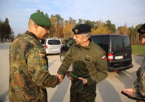 NATO enhanced Forward Presence Battalion Battle Group change of command ceremony to take place in... - 1