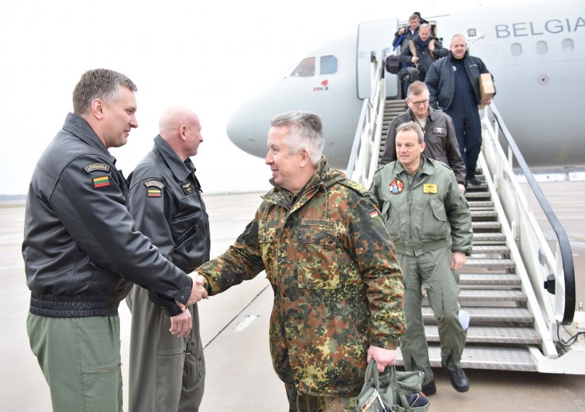 Media representatives familiarized with the NATO Mission in the Baltic region 