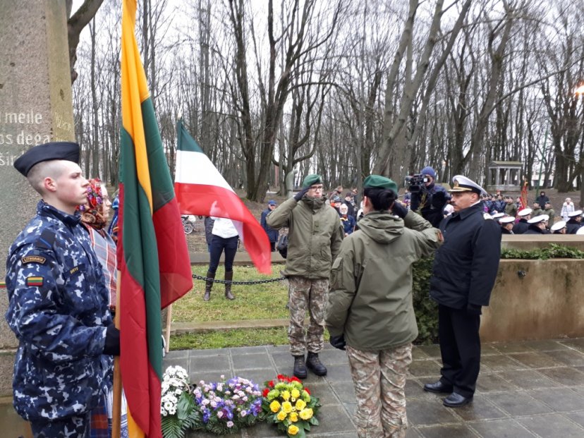 Klaipėdoje paminėtos 97-osios Klaipėdos krašto prijungimo prie Lietuvos metinės