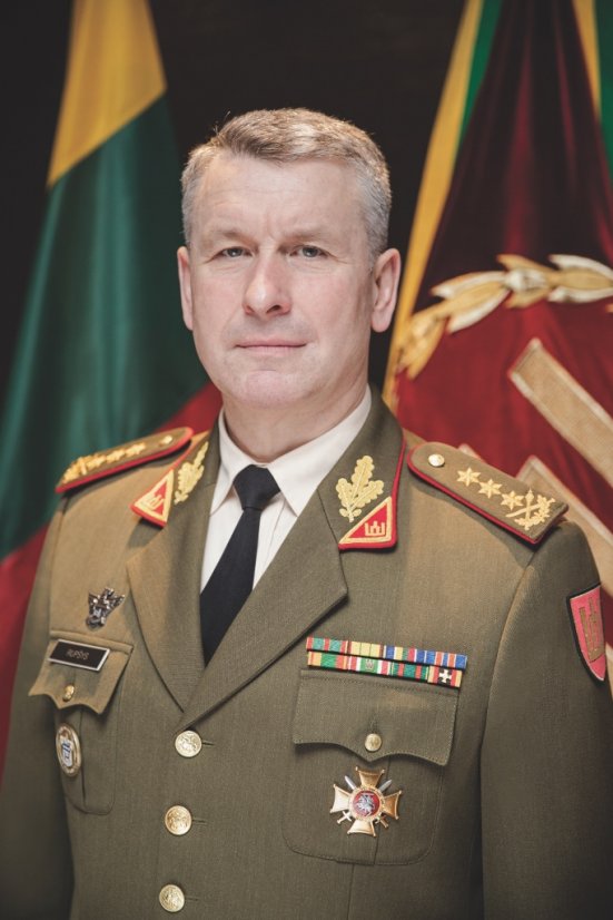 Kariuomenės vadas pirmą kartą susitiko su visų pajėgų ir dalinių vadais