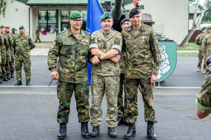 NATO enhanced Forward Presence Battalion Battle Group change of command ceremony to take place in...