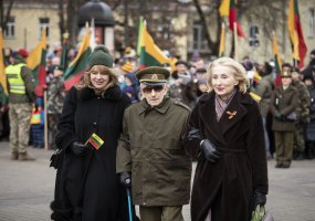 Paminėtos Lietuvos valstybės atkūrimo ir Lietuvos  partizanų Nepriklausomybės Deklaracijos... - 1