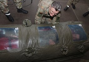 Juozo Vitkaus inžinerijos batalione surengti CBRN specialistų mokymai - 3