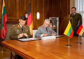 Lithuanian and German armies are working towards a more efficient cooperation - 1