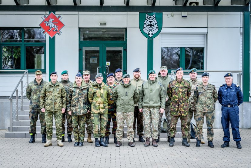 Lietuvoje lankėsi NATO šalių nacionaliniai kariniai atstovai