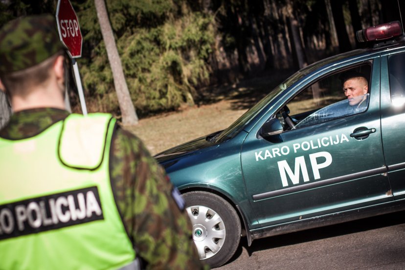 Efektyvės Karo policijos pareigūnų veikla