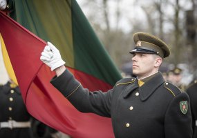 Lietuvos kariuomenės vadas: „Mūsų kovinė dvasia ir aukšta motyvacija bus galingu atsvaru bet... - 1