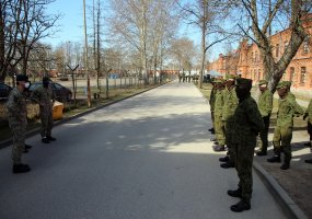 Juozo Vitkaus inžinerijos batalione įvesta virtinė COVID-19 viruso plitimo prevencijos priemonių - 3
