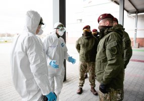 KASP 1-osios rinktinės kariai tęsia kitų institucijų vertinamą paramą - 1