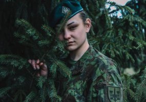 Karo inžinierė šauktinė Greta Telšinskaitė: „Daugeliui gal sunku suvokti, jog nebūtinai reikia... - 6