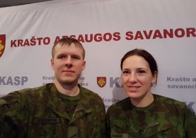 Kariai savanoriai Giedrė ir Artūras: „esam komanda ir skatinam vienas kitą veikti ir judėti į... - 3