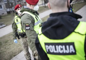 Lietuvos kariuomenės Karo policija didina paramą šalies policijai    - 4