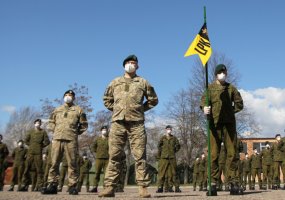Vytenio batalione į atsargą išleista NPPKT karių laida  - 2