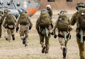 Karaliaus Mindaugo husarų bataliono žvalgų treniruotė: infiltracija - 2