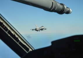 Baltijos regione vyksta NATO karinių orlaivių pratybos  - 3
