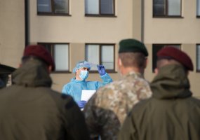 Lietuvos kariai grįžo iš tarptautinės operacijos Malyje - 1