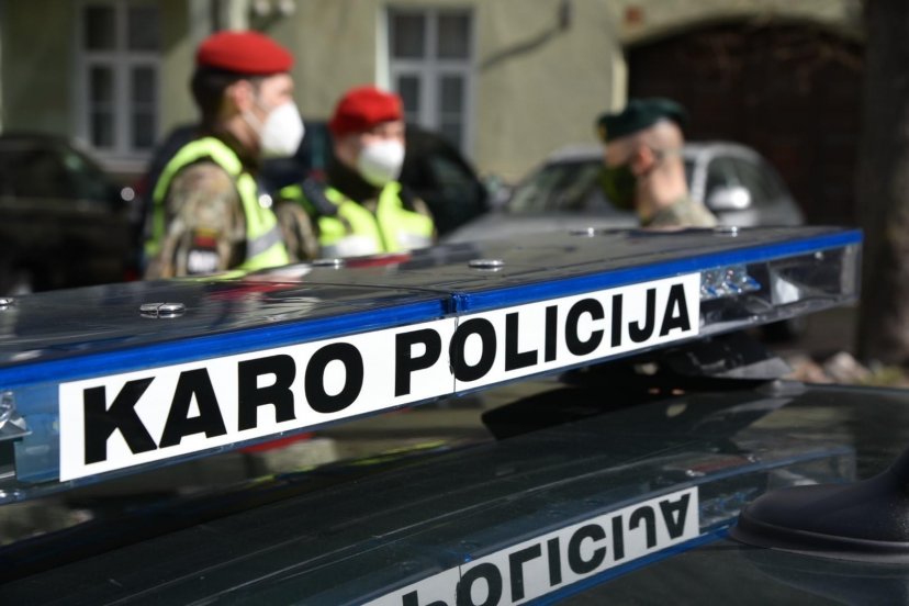 Lietuvos kariuomenės Karo policija didina paramą šalies policijai   