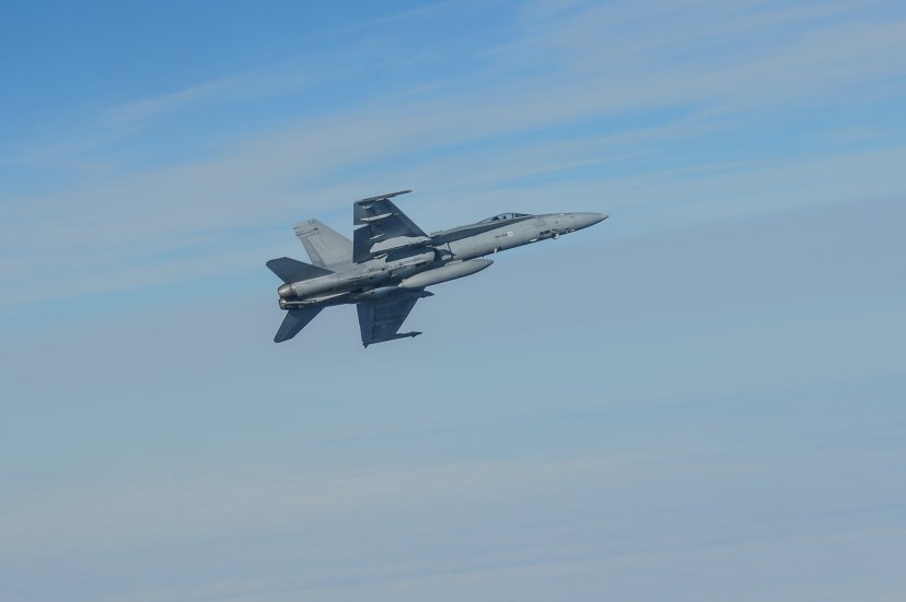 NATO military aircraft training event underway in the Baltic region