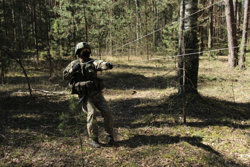 Baigėsi bazinio ryšių ir informacinių sistemų kurso lauko pratybos