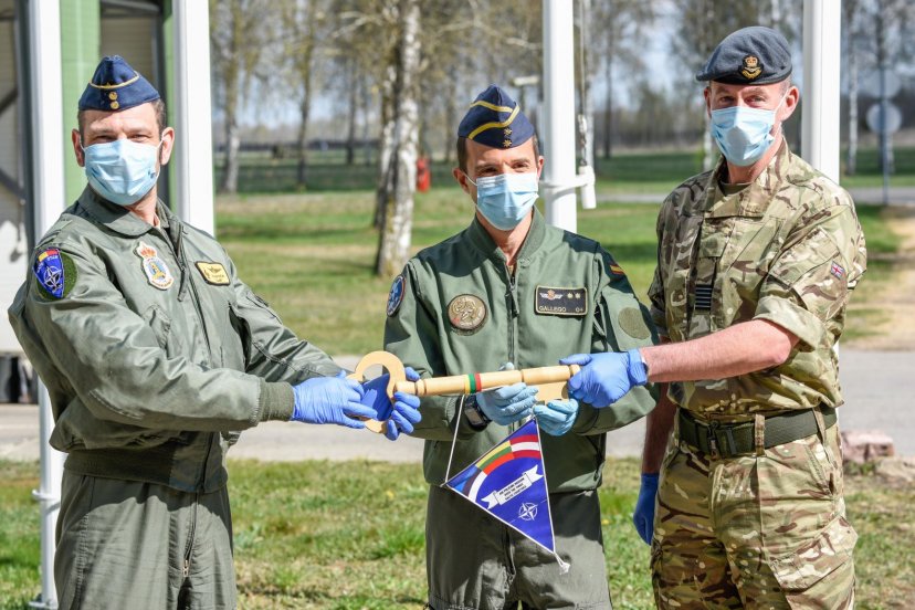 Spain, UK and France to patrol airspace over the Baltic states