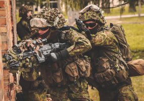 Husarų bataliono jaunųjų karių kariniai mokslai - 1