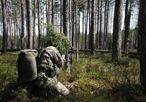 Vytenio bataliono NPPKT karių pratybos „Stebėjimo postas“ - 4
