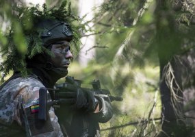 Vytenio bataliono NPPKT karių pratybos „Stebėjimo postas“ - 6
