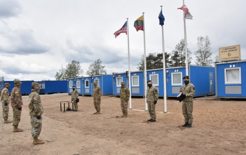 Gratitude expressed to outgoing U.S. rotation 