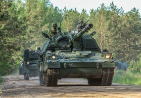 „Barboros ryžtas 20“: poligoną Pabradėje drebino lietuvių ir olandų haubicos  - 3