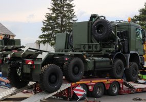 Lietuvos kariuomenės Karines oro pajėgas pasiekė vidutinio nuotolio oro gynybos sistemos NASAMS - 4