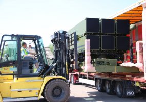 Lietuvos kariuomenės Karines oro pajėgas pasiekė vidutinio nuotolio oro gynybos sistemos NASAMS - 5