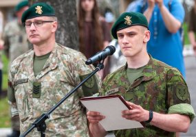 Lietuvos karo akademijos Mokomojo būrio kariai išleisti į atsargą - 2