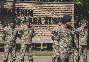 Klaipėdoje - Dragūnų bataliono vadų pasikeitimo ceremonija  ir šauktinių išlydėtuvės į atsargą - 2