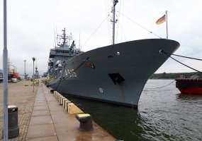 Three Germany's warships visiting Klaipėda - 1