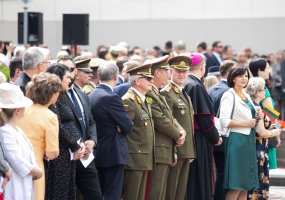 Lietuvos kariuomenė mini Valstybės ir Tautiškos giesmės dieną - 6