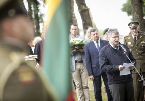 Pagerbtas partizano Antano Žuko atminimas - 2