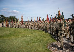 Vilniaus bastėjoje paminėtos Žalgirio mūšio metinės ir Sausumos pajėgų diena - 1