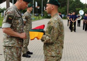 Į karinę mokymo operaciją Ukrainoje išlydėti Lietuvos kariai - 2