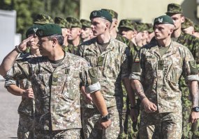 Dragūnų batalionas mini 28-ųjų metų įkūrimo sukaktį - 1