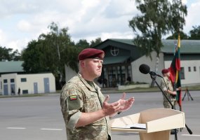 Rukloje iškilminga 79-osios karių savanorių laidos priesaika - 3
