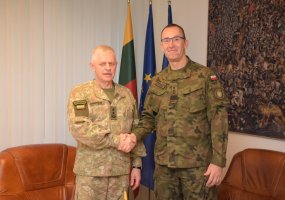 Lenkijos operacinių pajėgų vado apsilankymas Lietuvoje - 1