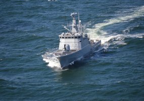 Lithuanian Armed Forces escorted U.S. vessel - 1