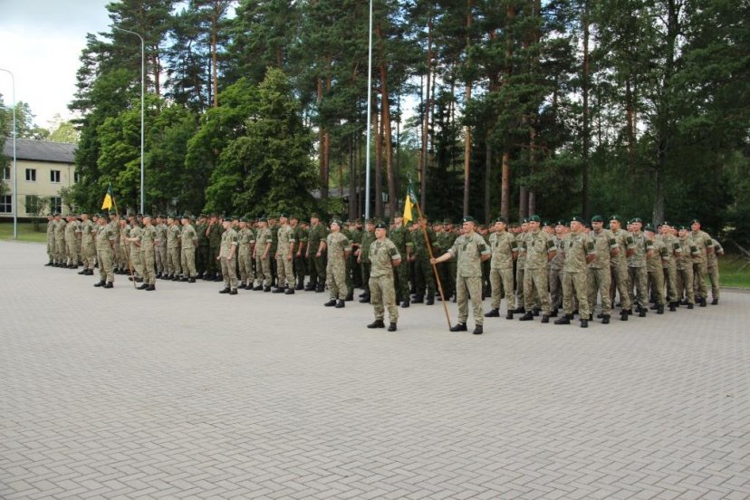 Kęstučio batalione – aktyviojo kariuomenės personalo rezervo karių mokymai
