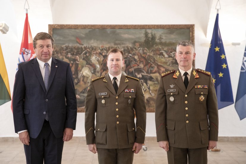 Strateginės komunikacijos departamentui pradeda vadovauti pulkininkas Gintaras Koryzna